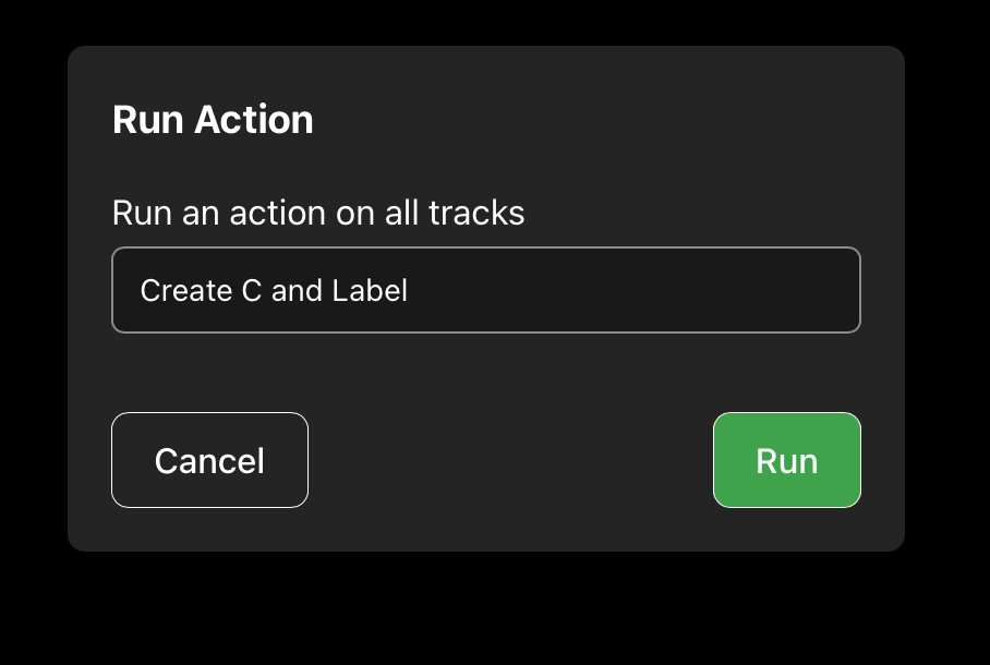 Batch Labeling Feature